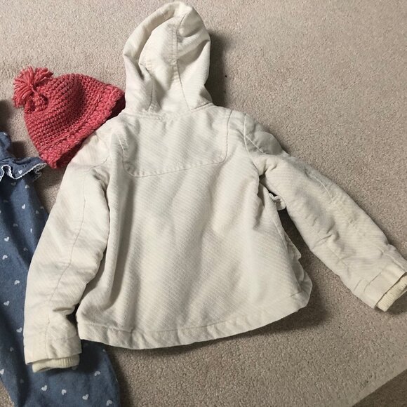 Girls Bundle Sperry Port Boot Rain /Girls Coat/Hat 2 Rachel Zoe Outfit Sz 24mo. - Picture 6 of 7